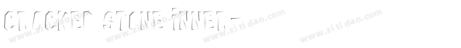 Cracked stone Inner字体转换